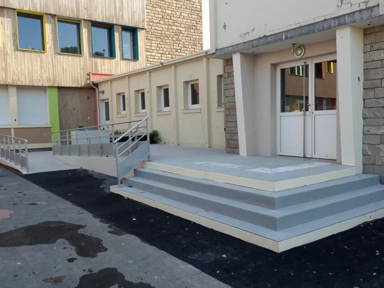 Tlb Maconnerie Entreprise Du Batiment A Limoges Rampe PMR