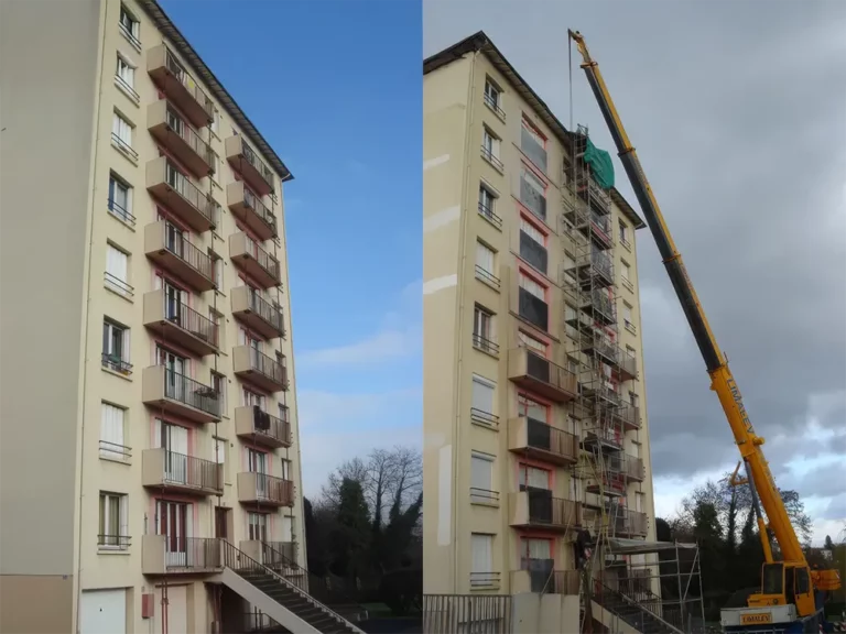 Tlb Maconnerie Entreprise Du Batiment A Limoges Sciage Balcons Immeuble 1