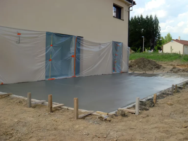 Tlb Maconnerie Entreprise Du Batiment A Limoges Terrasse En Cours De Construction 2