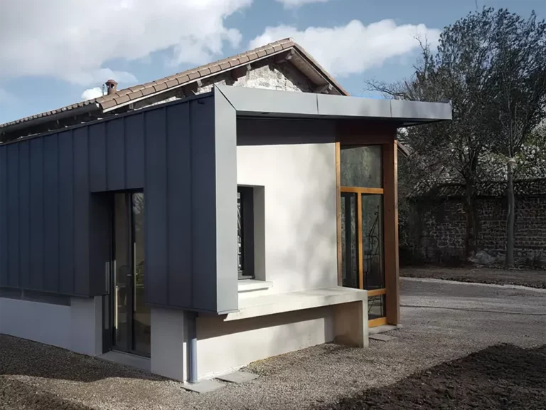 Tlb Maconnerie Entreprise Du Batiment A Limoges Rehabilitation Dune Grange Et Extension 1